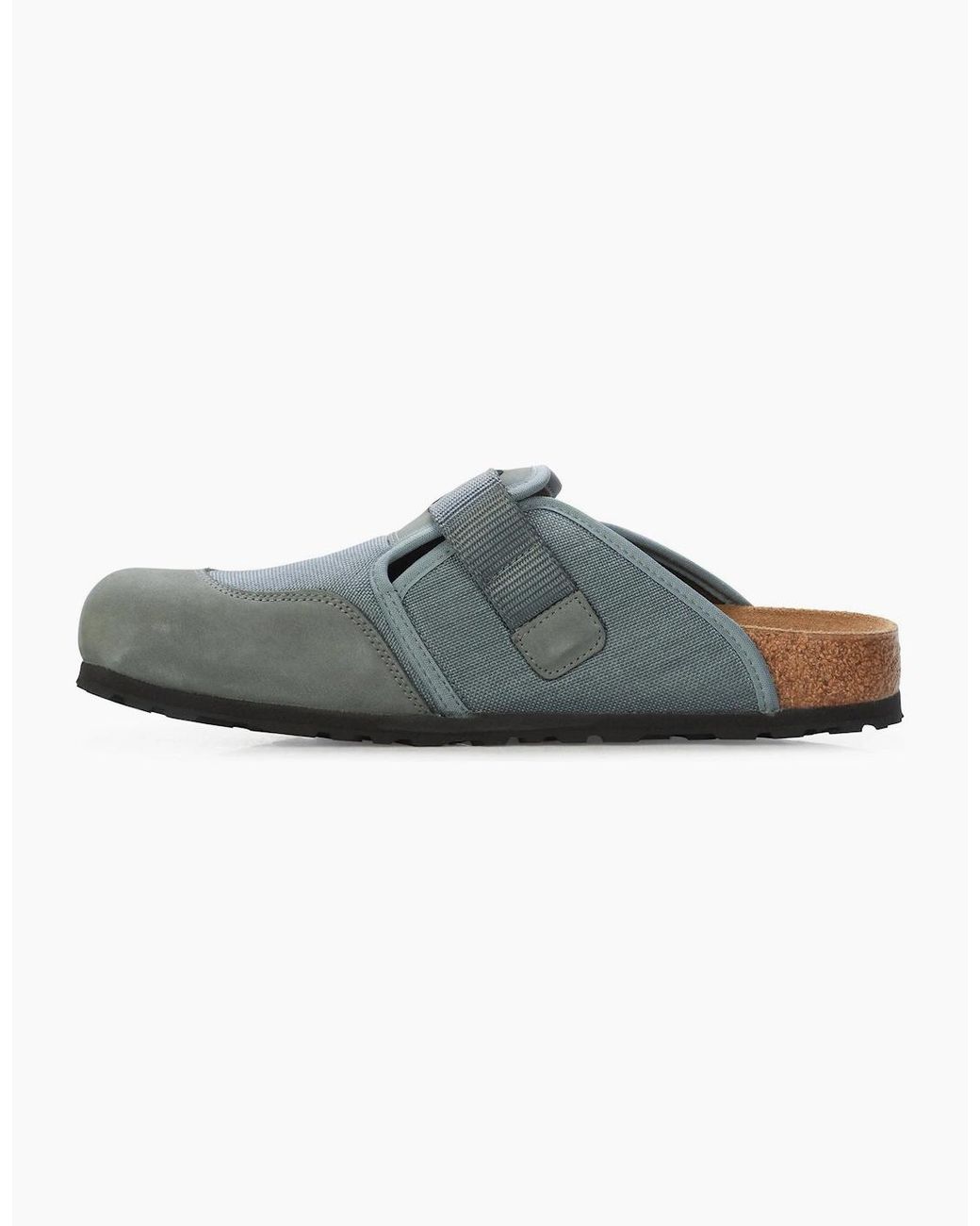 Birkenstock Boston Blue Boston Nova Textured Closed Toe Clogs for men