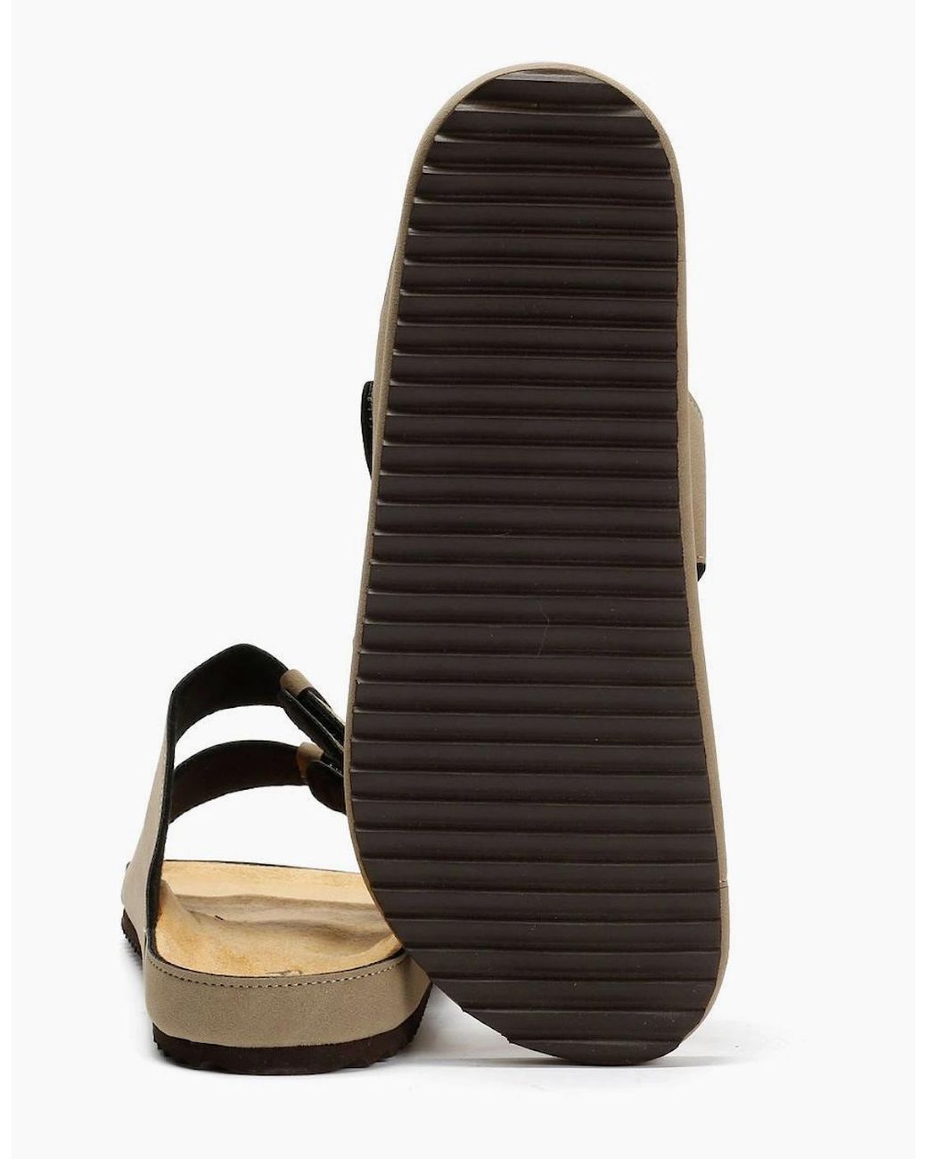 Original Penguin Brown Penguin Panache Sand Sandals for men