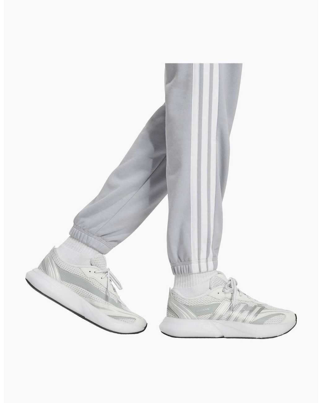Adidas Gray Fleece Joggers