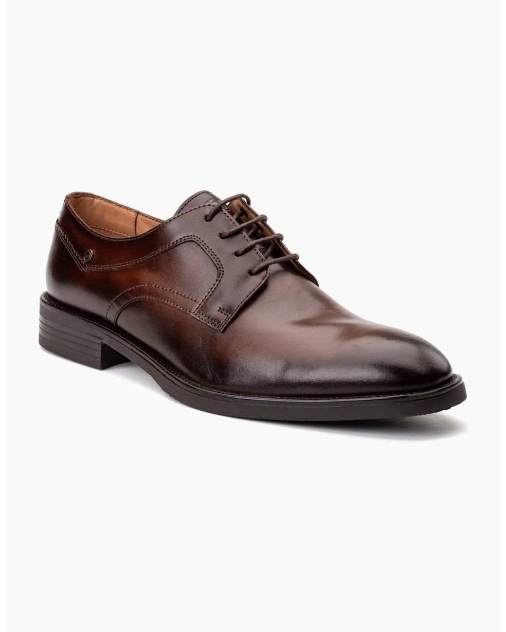 Base London Brown Sleeve Lace Up Shoes for men
