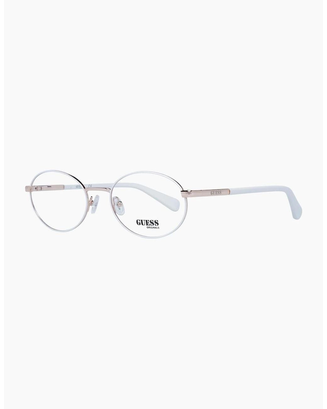 Guess White Optical Frame Gu8239 024 55 for men