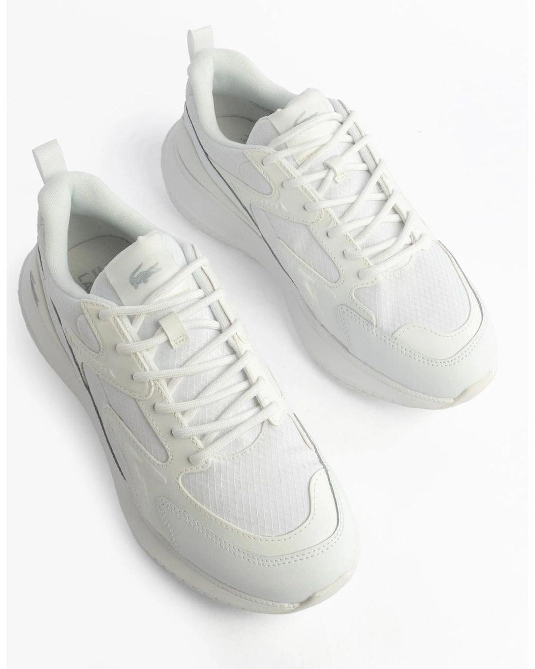 Lacoste White L003 Evo Performance Trainers Trainers for men