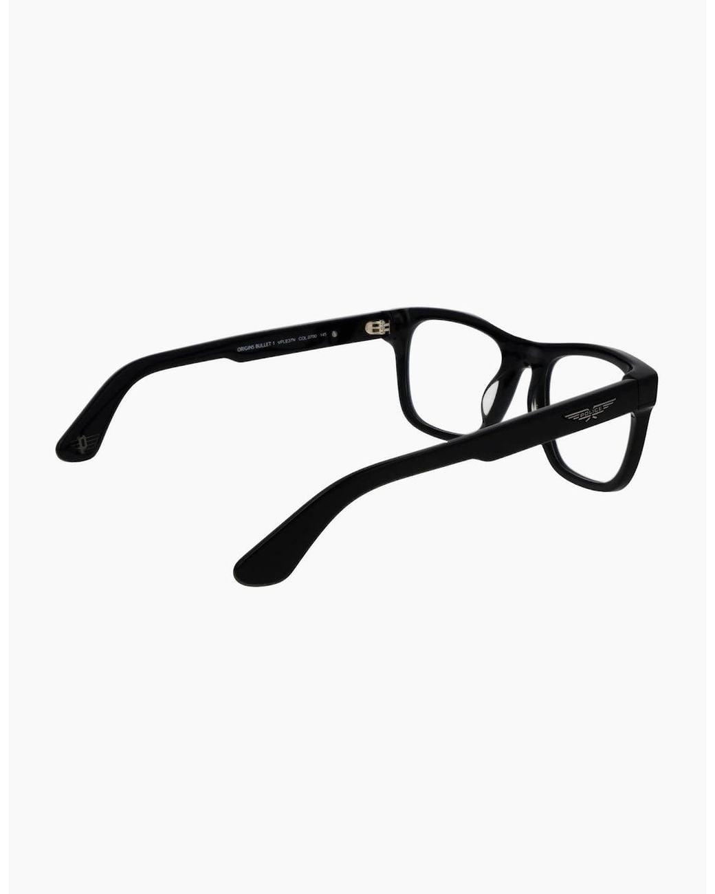 Police Black Optical Frame Vple37C 0700 52 for men
