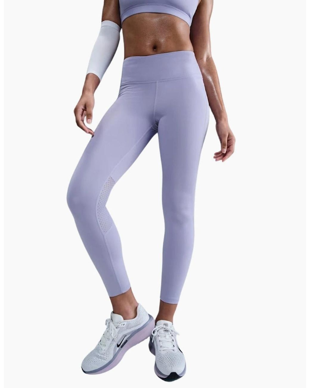 Nike Blue Fast Mid Rise 7/8 Leggings