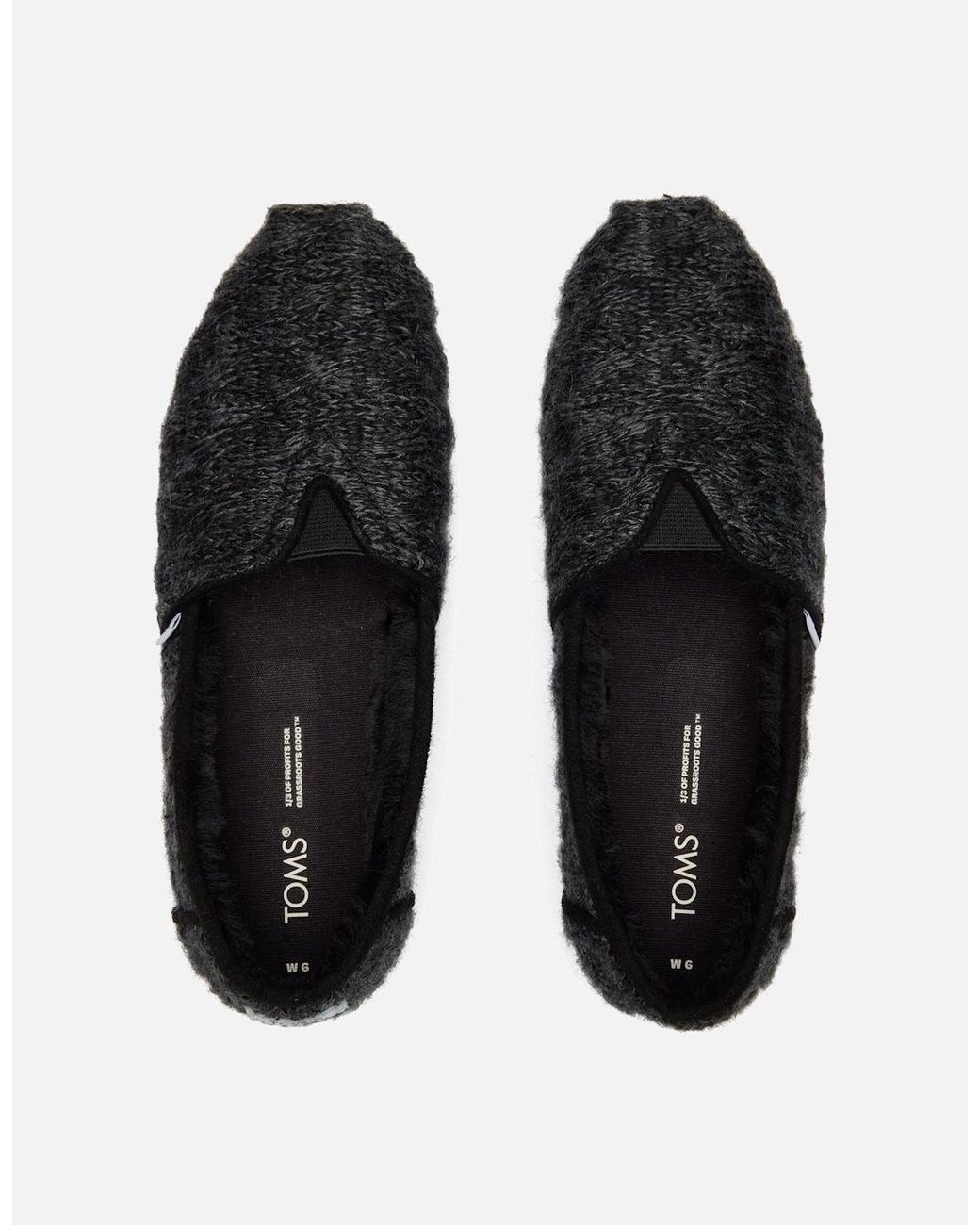 TOMS Black Alpargata With Cloudbound Polyester Espadrilles