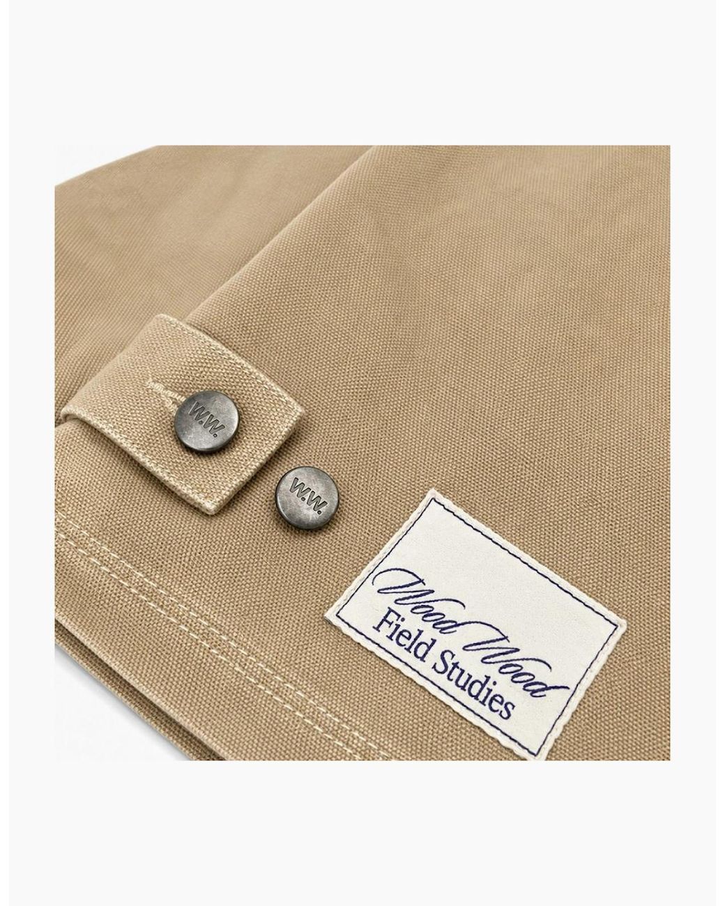 WOOD WOOD Natural Ww Bo Overland Trek Jacket for men