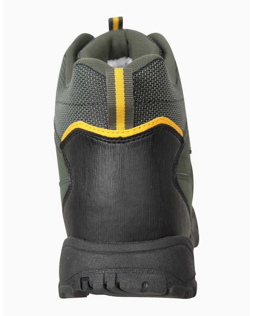 Mountain Warehouse Black Adventurer Waterproof Hiking Boots for men