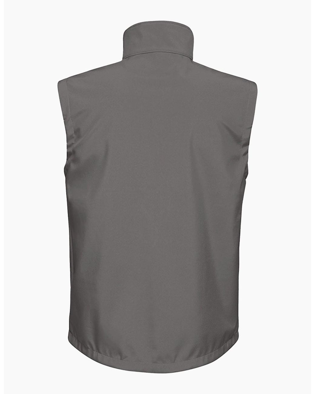 Regatta Gray Octagon Ii Printable Soft Shell Bodywarmer for men