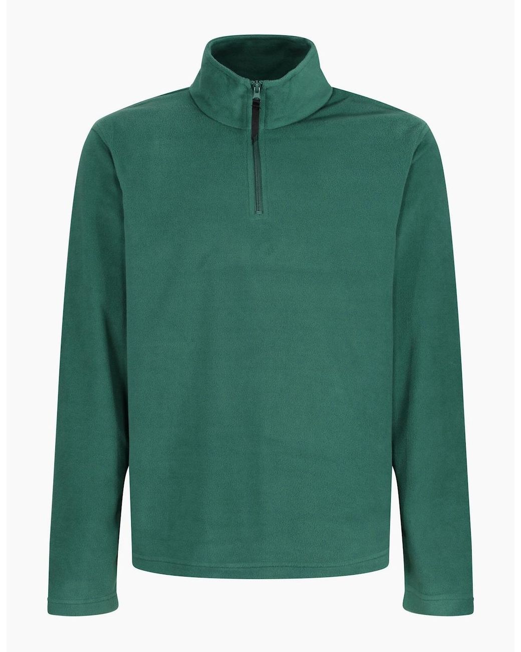 Regatta Green 170 Series Anti-Pill Zip Neck Micro Fleece for men