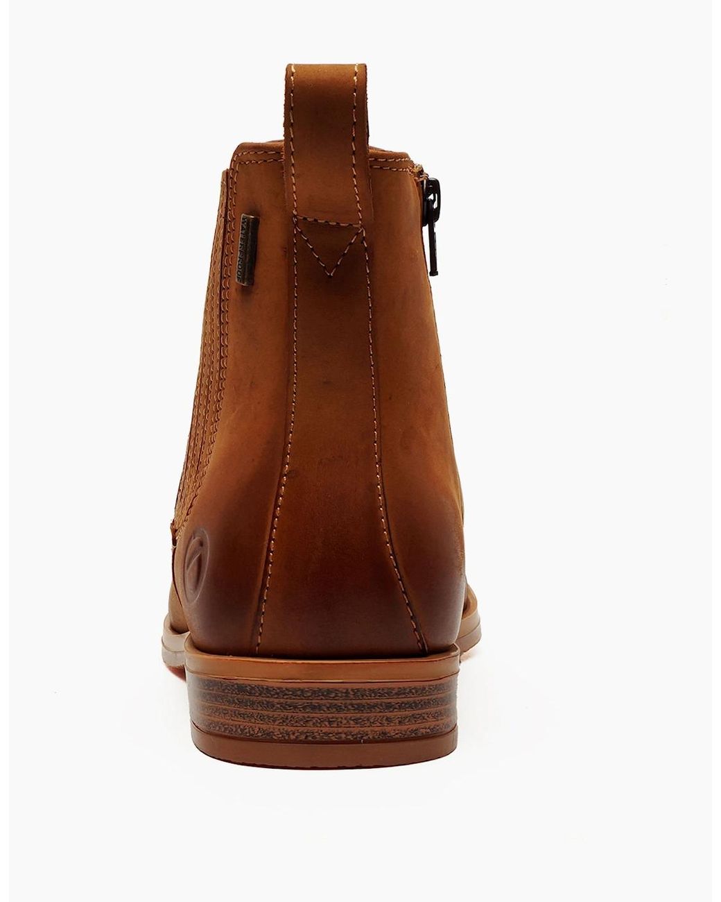Cotswold Brown Didbrook Waterproof Leather Ankle Boots Tan