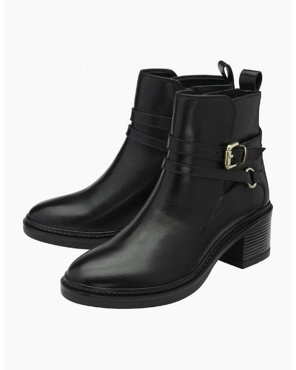 Lotus Black Dominika Boot Ankle