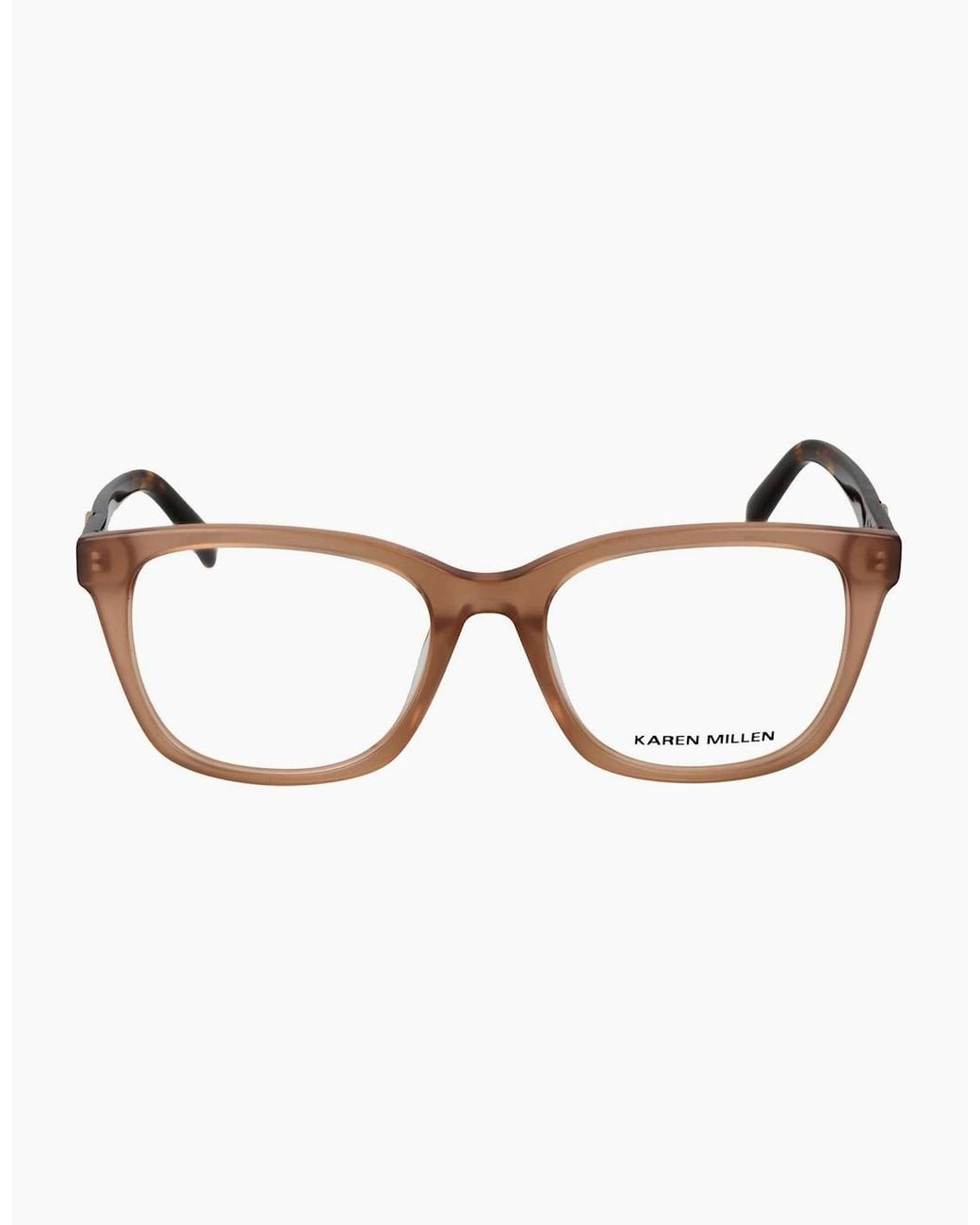 Karen Millen Brown Optical Frame Km1062 195 52