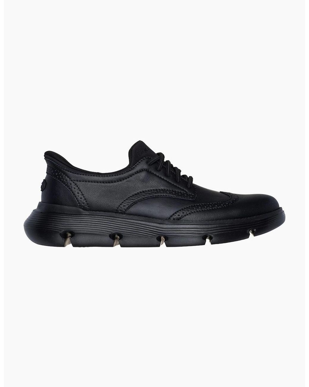Skechers Black Garza Sully Shoes for men