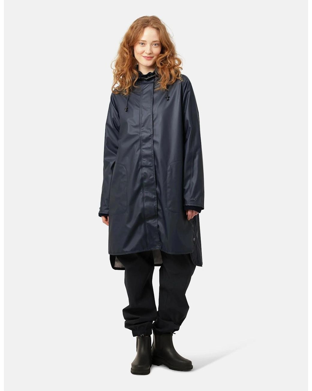 Ilse Jacobsen Blue Rain 71 Raincoat