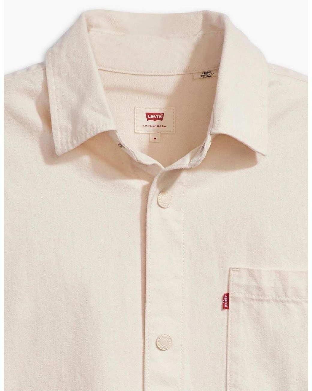 Levi's White Levi's Wl Stone Sht for men