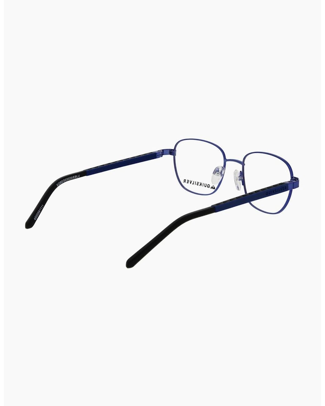 Quiksilver Blue Optical Frame Eqbeg03020 Eblu Concrete for men