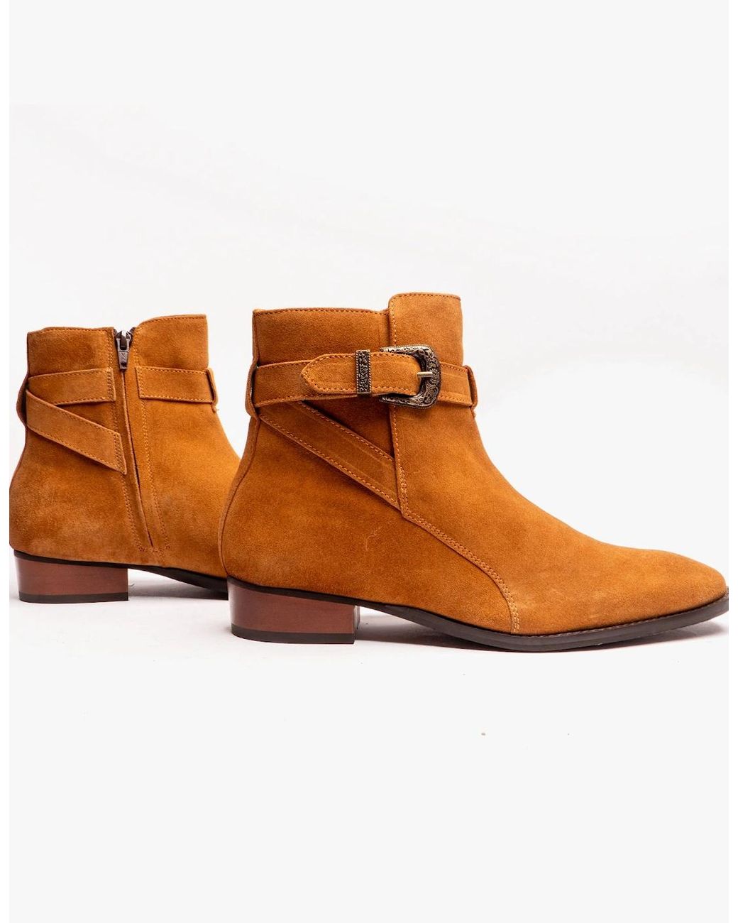 Club Cubano Brown Ricardo Boots Cognac for men