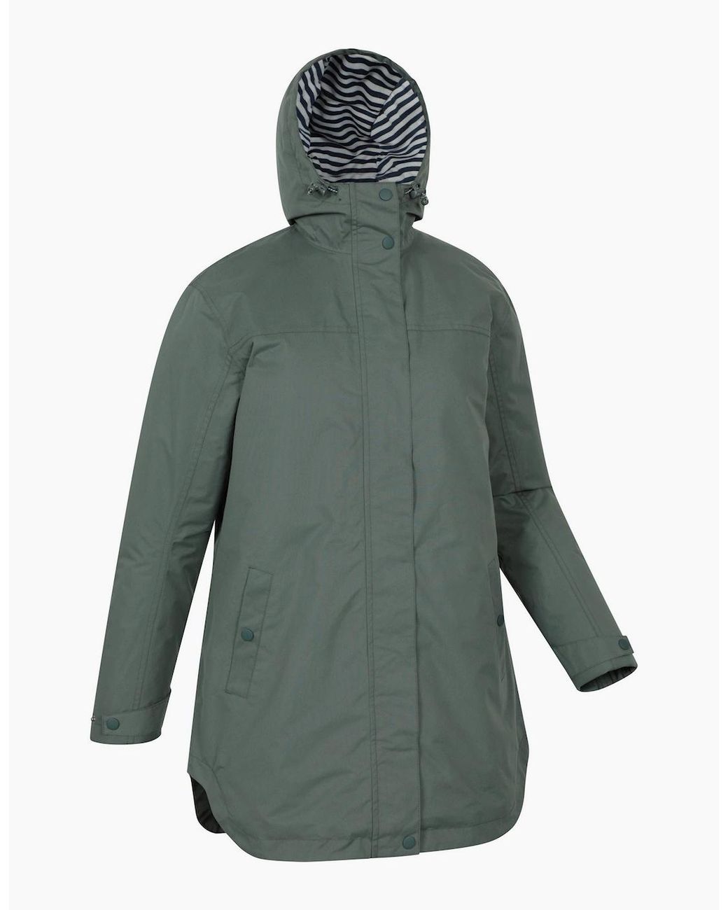 Mountain Warehouse Green Ladies Riviera Padded Waterproof Jacket
