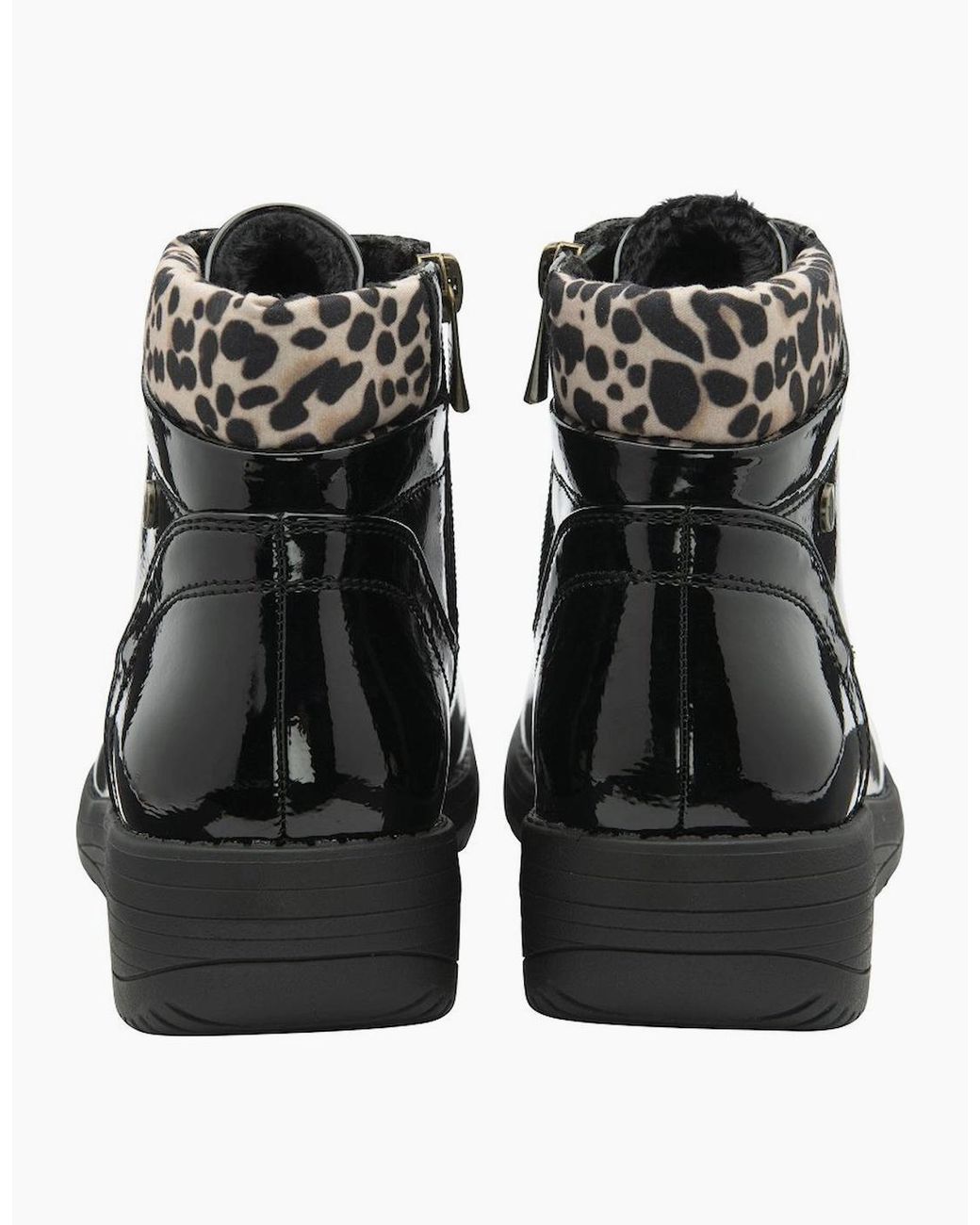 Lotus Black Abelia Ankle Boots