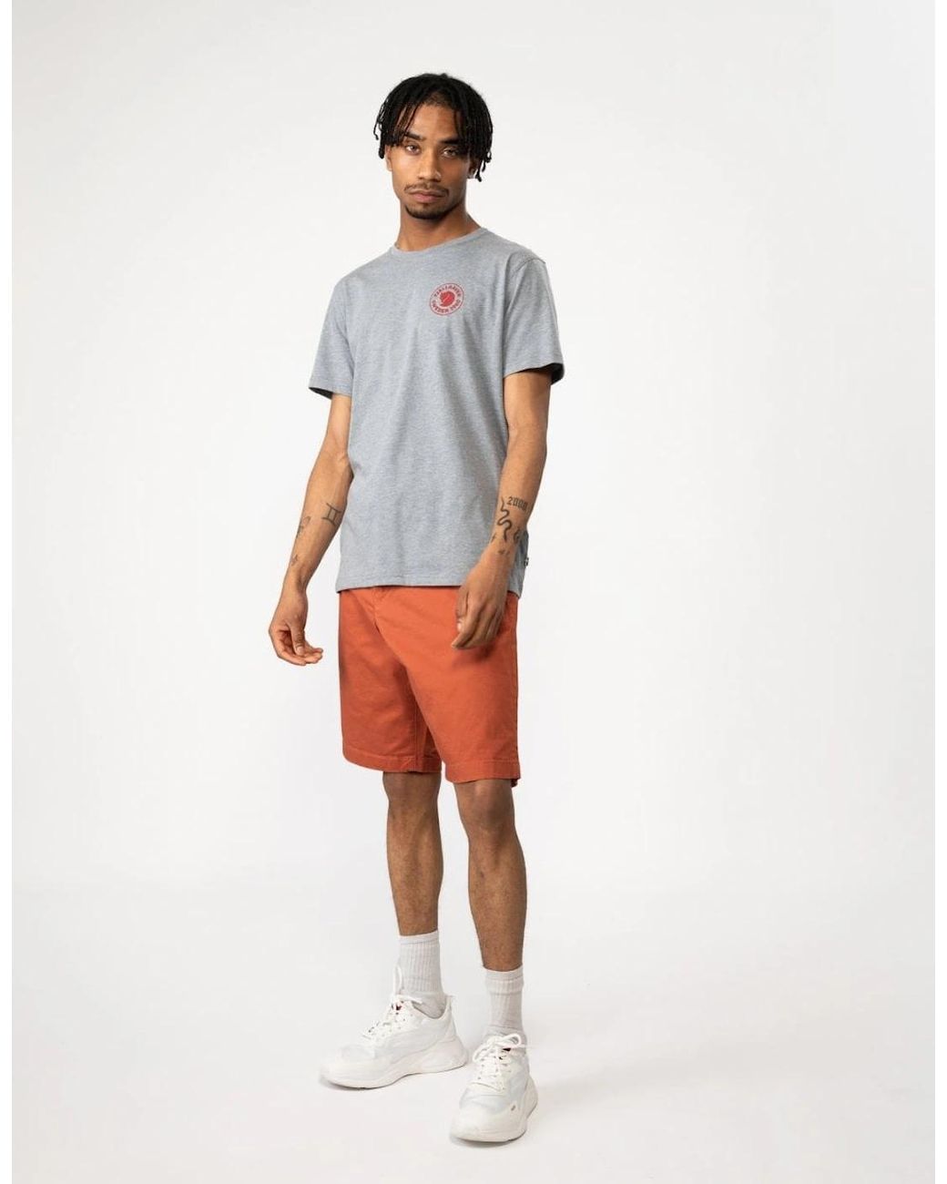 Fjallraven Blue 1960 Logo T-Shirt for men