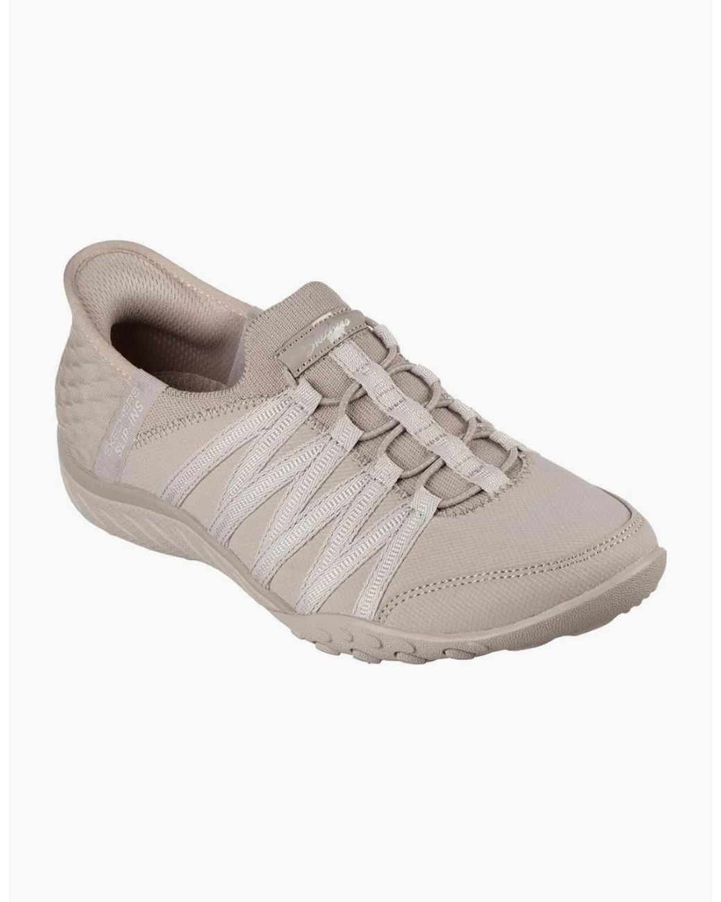 Skechers Gray Slip-Ins Relaxed Fit: Breathe-Easy