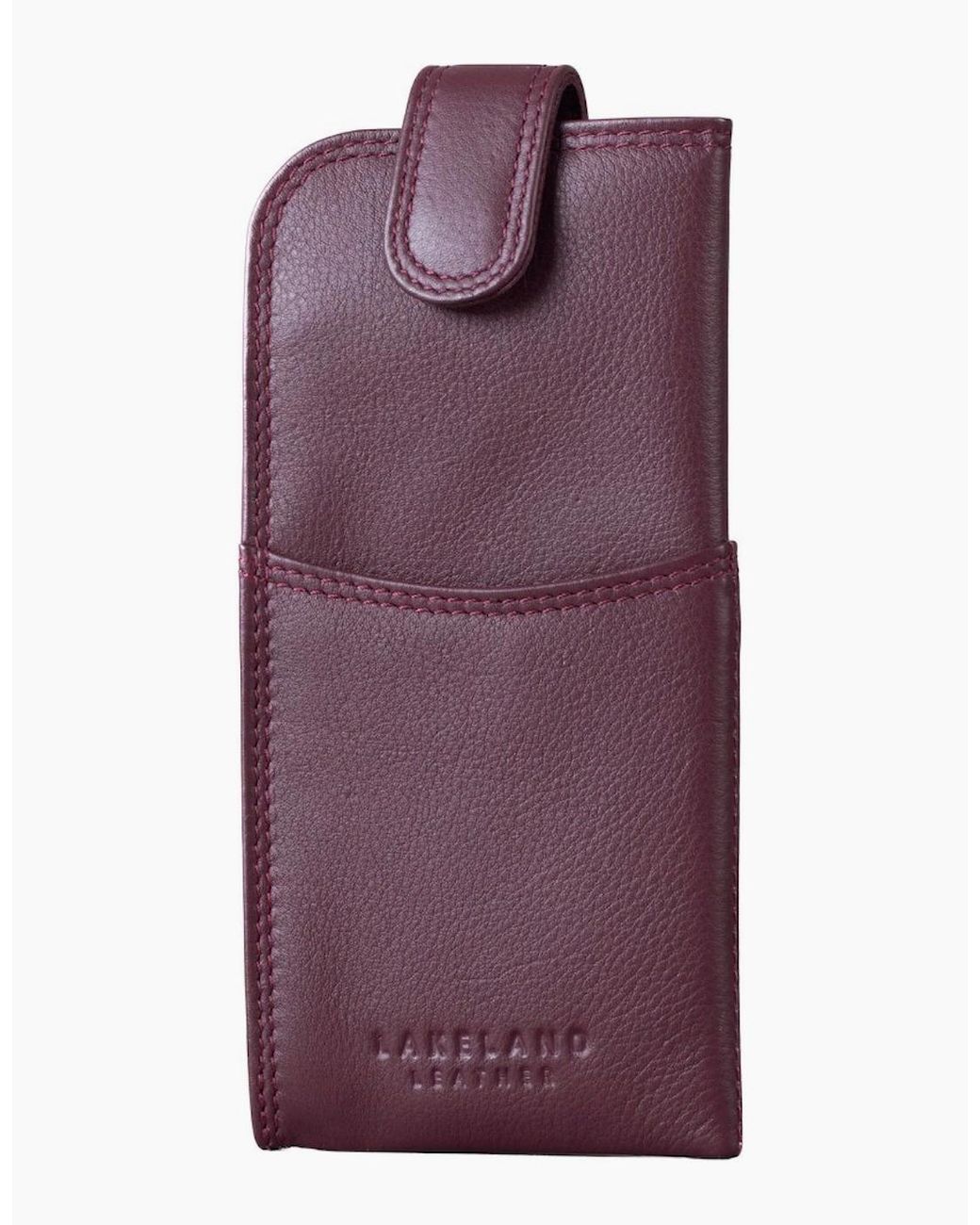 Lakeland Leather Purple Glasses Case