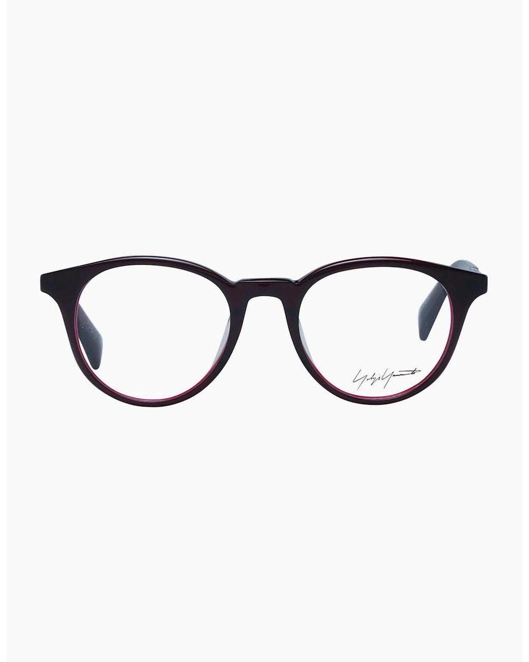 Yohji Yamamoto Red Optical Frame Yy1009 219 50 for men