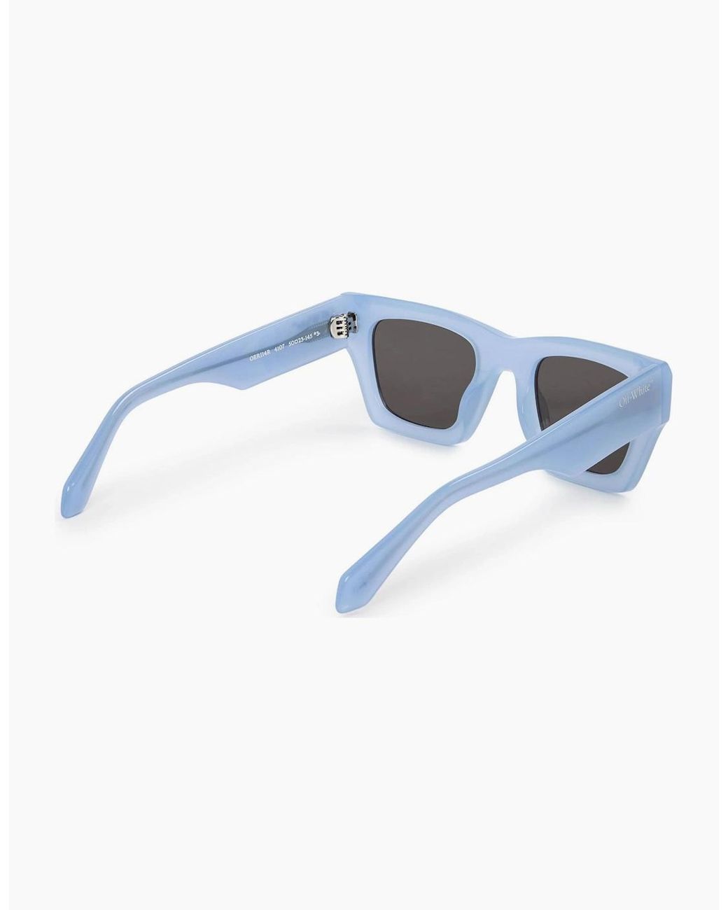 Off-White c/o Virgil Abloh Blue Off Davie Sunglasses for men