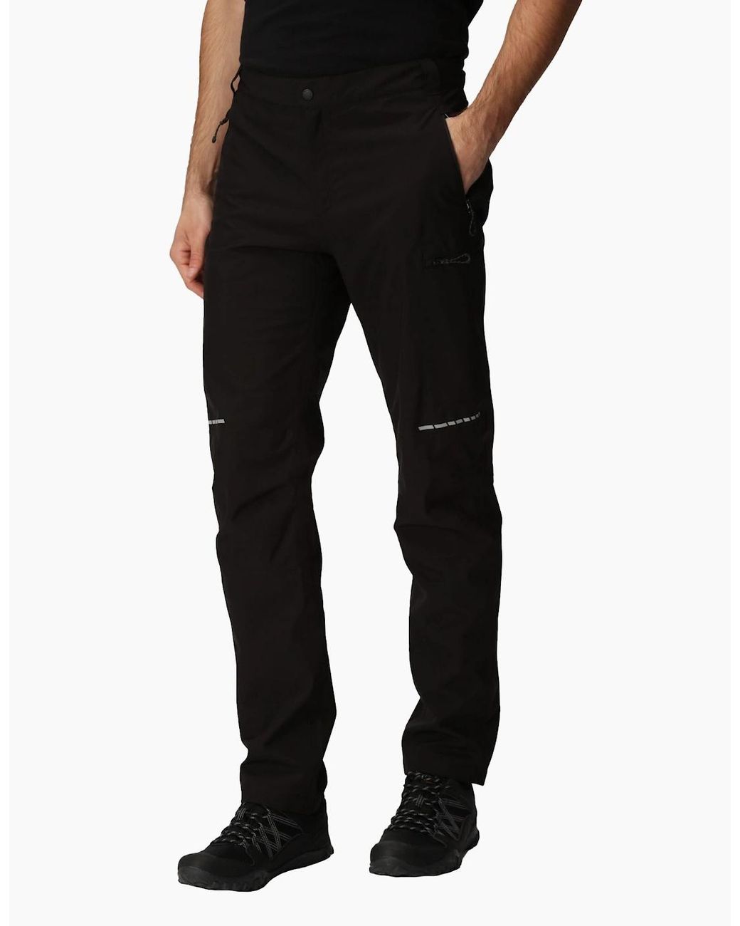 Regatta Black Professional Stretch Waterproof Trousers for men