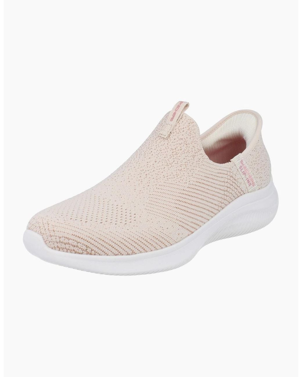 Skechers Natural Hands Free Slip-Ins Ultra Flex 4.0 Midnight Sparkle Shoes 150805 Trainers Ntgd