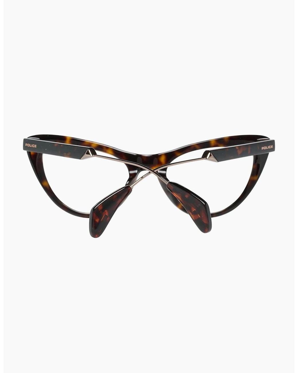 Police Brown Optical Frame Vpl855 722G 50