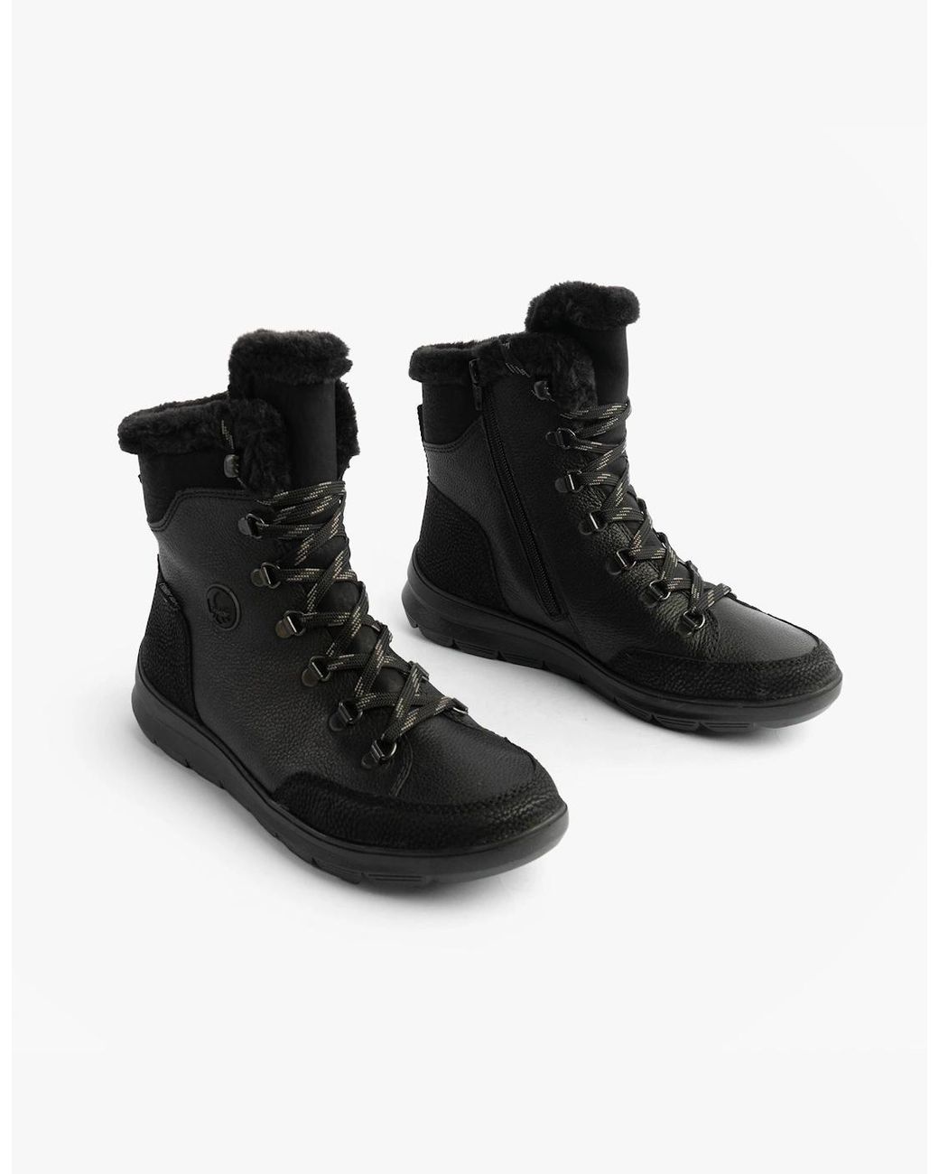 Rieker Black Z0000 Ankle Boots