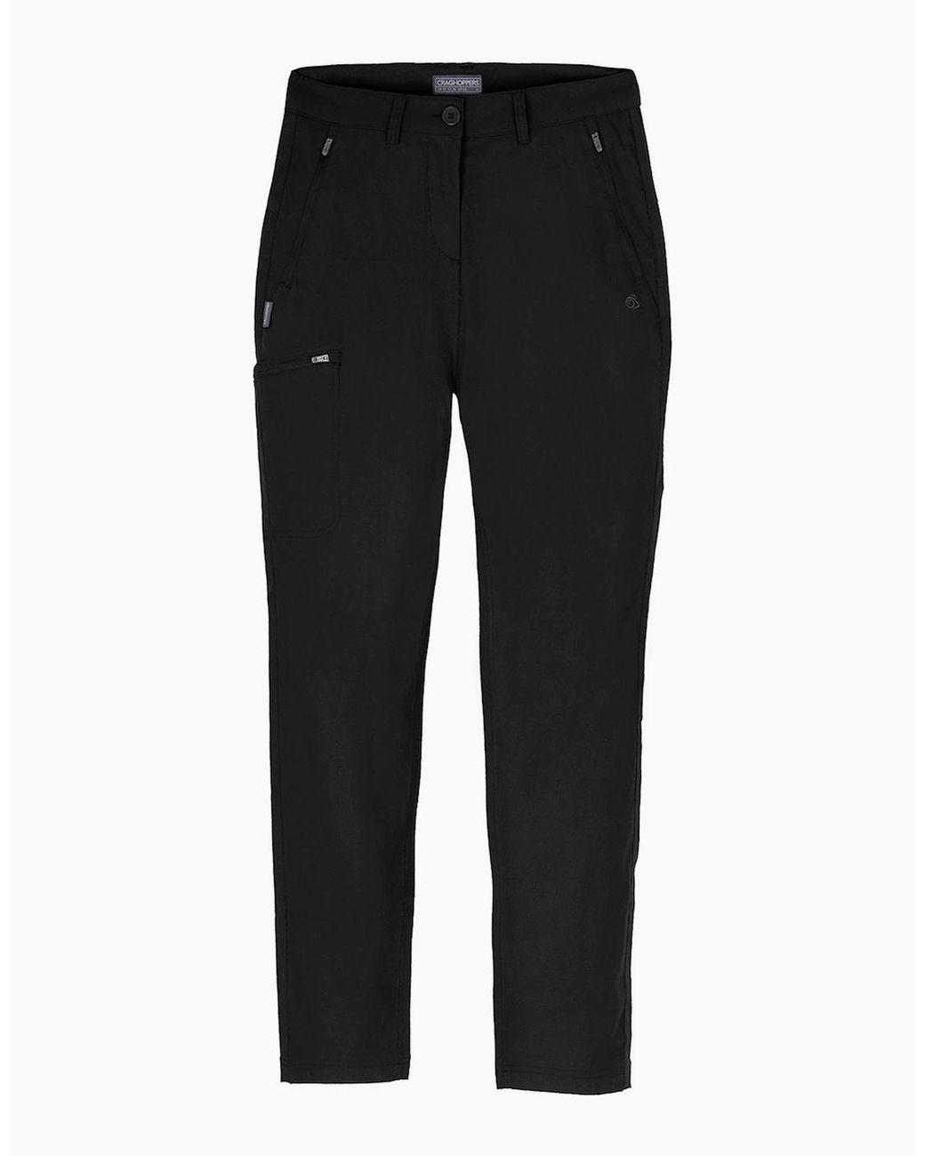 Craghoppers Black Ladies Kiwi Pro Stretch Trousers