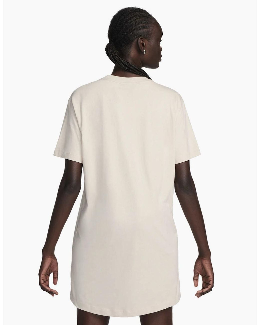 Nike Natural Sportswear Chill Knit Oversized Orewood T-Shirt Dress