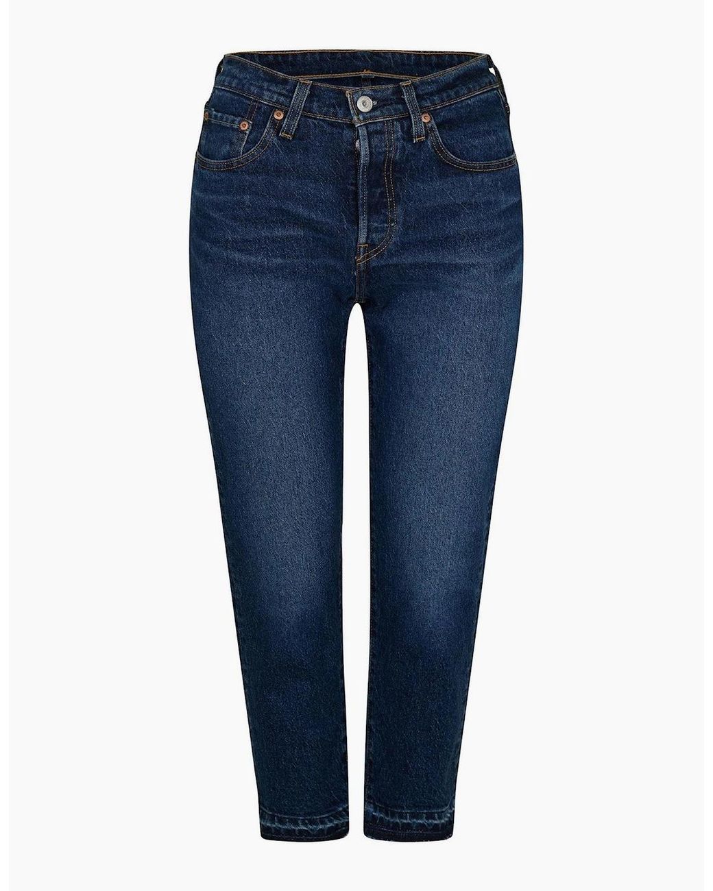 Levi's Blue Levi's Cropped Jeans