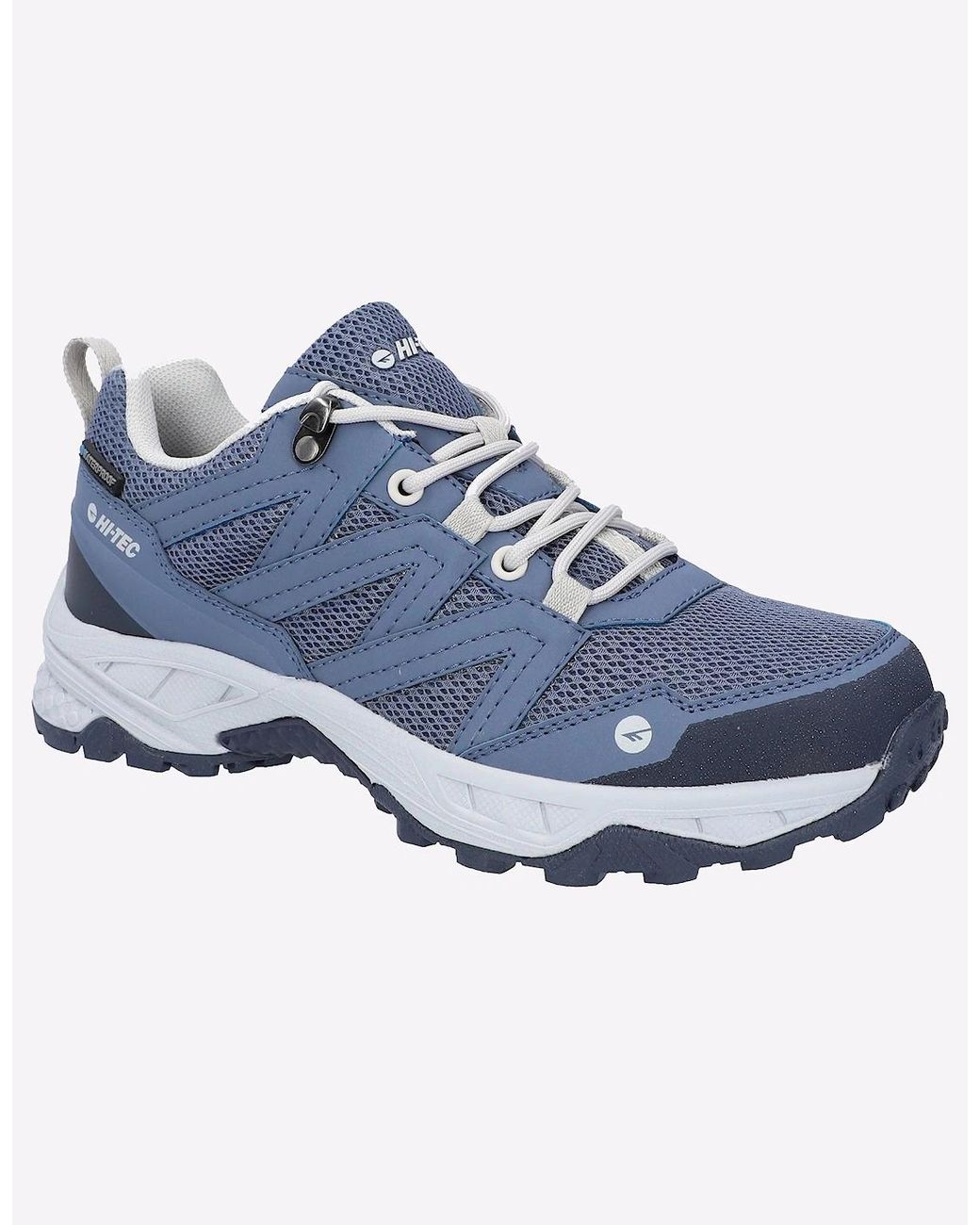 Hi-tec Blue Saunter Waterproof Shoes Flintstone