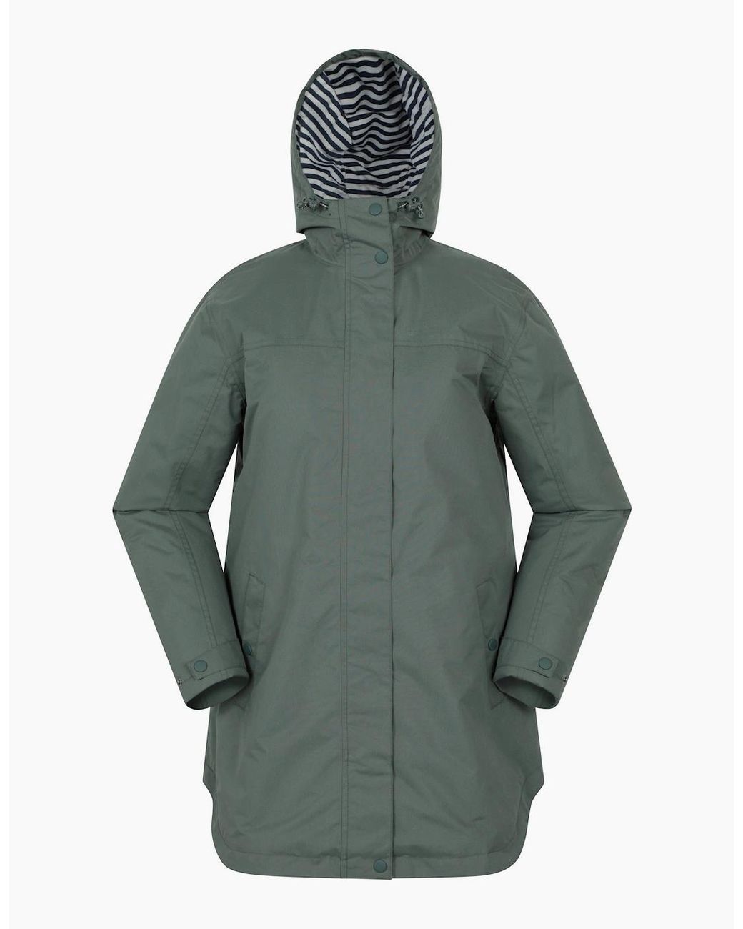 Mountain Warehouse Green Ladies Riviera Padded Waterproof Jacket