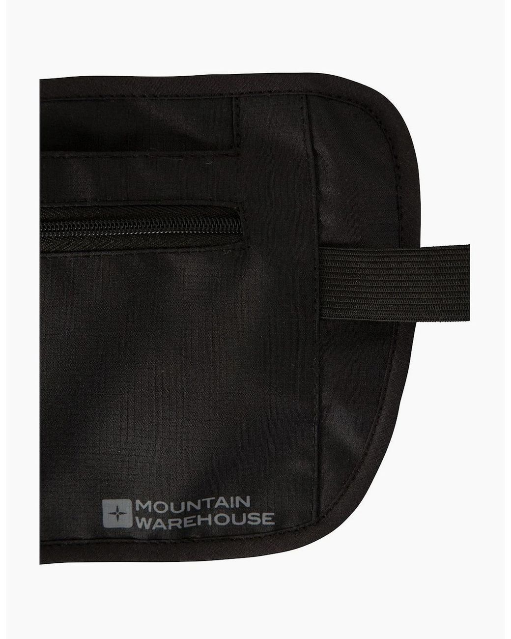 Mountain Warehouse Black Rfid Blocking Waist Bag