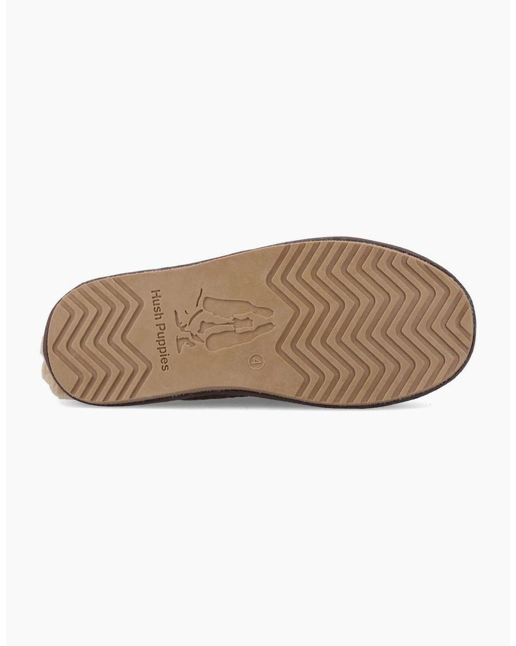 Hush Puppies Brown Anika Mules Chocolate