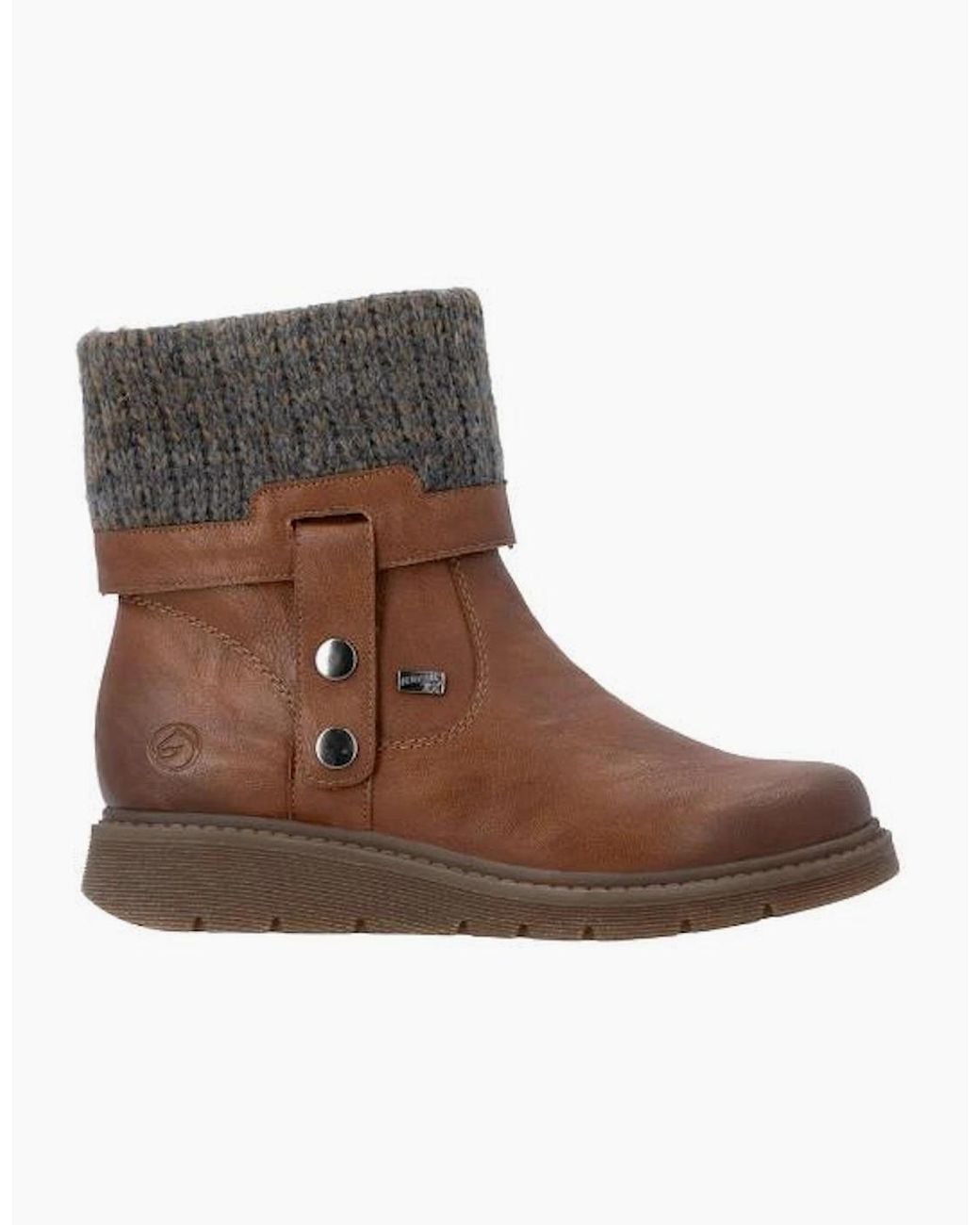 Remonte Brown Ladies Boot D3976-23