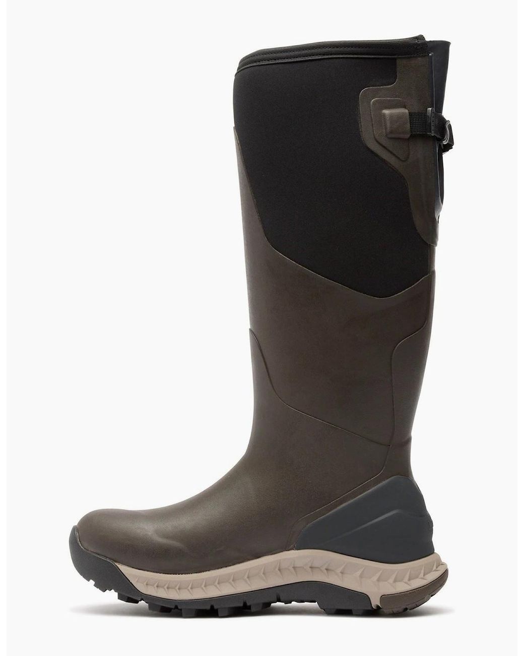 Muck Boot Black S Woodland Pro Rubber Coffee Wellington Boots for men