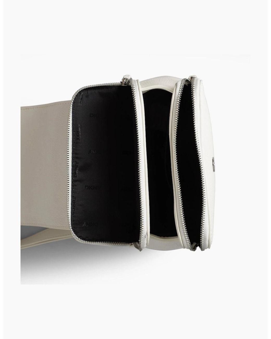 DKNY White Gallen Backpack