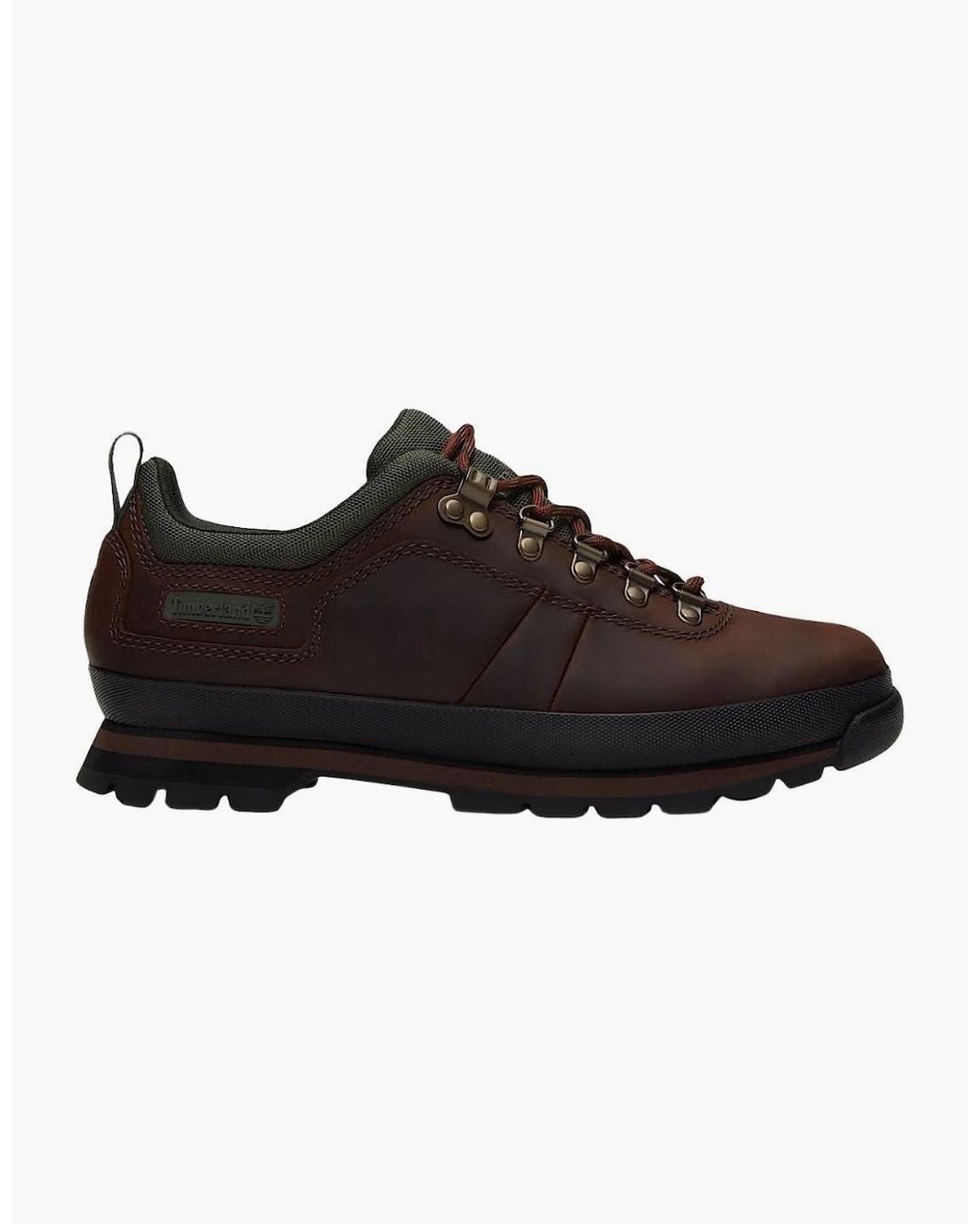 Timberland Black Euro Hiker Low Dark Boot for men