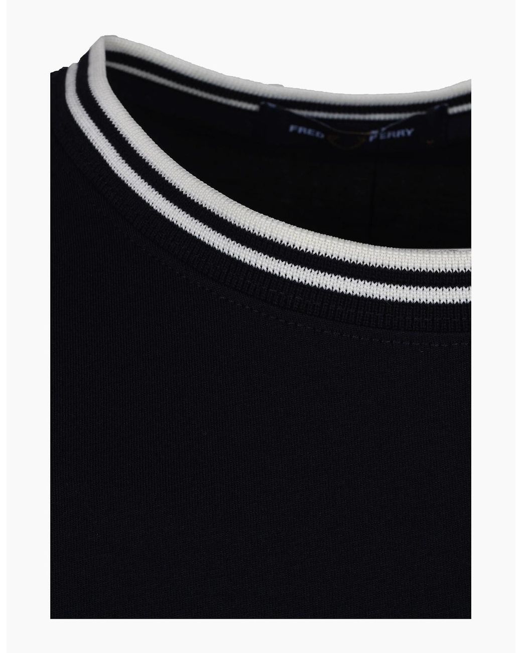 Fred Perry Black Twin Tipped T-Shirt for men