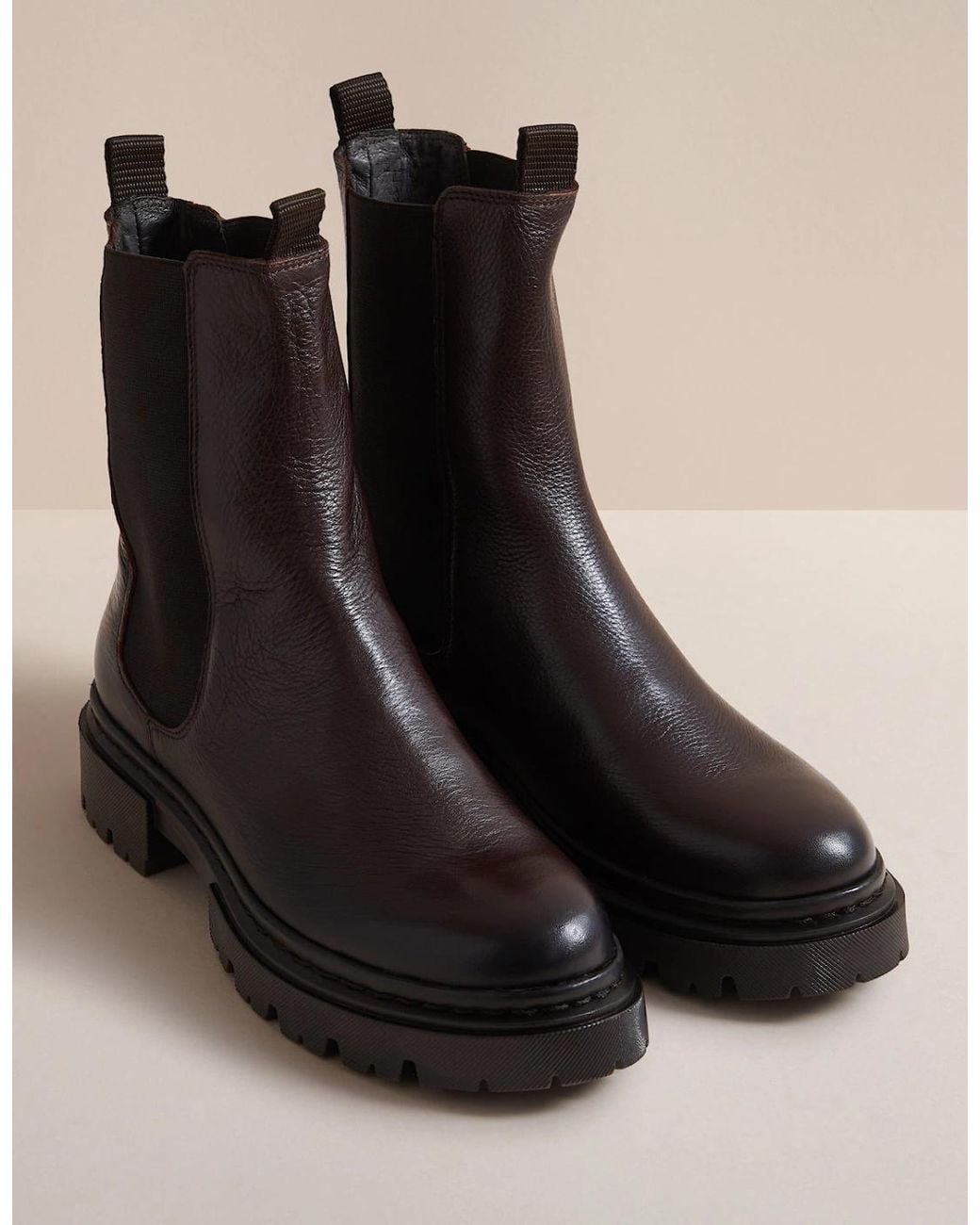 Hudson Black Blake Leather Chelsea Boot