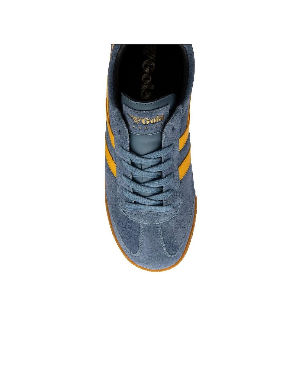 Gola Blue Harrier Suede Trainers for men