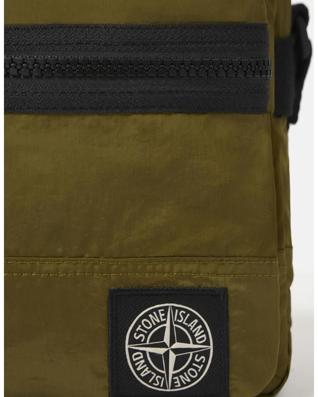 Stone Island Green Cross Bodybag 9200015 for men