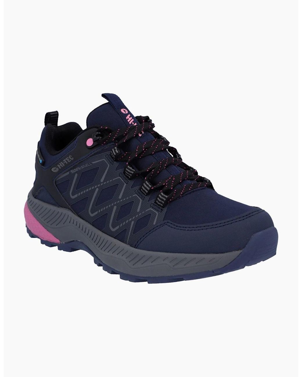 Hi-tec Blue Diamonde Low Polyester Dark Hiking Shoes