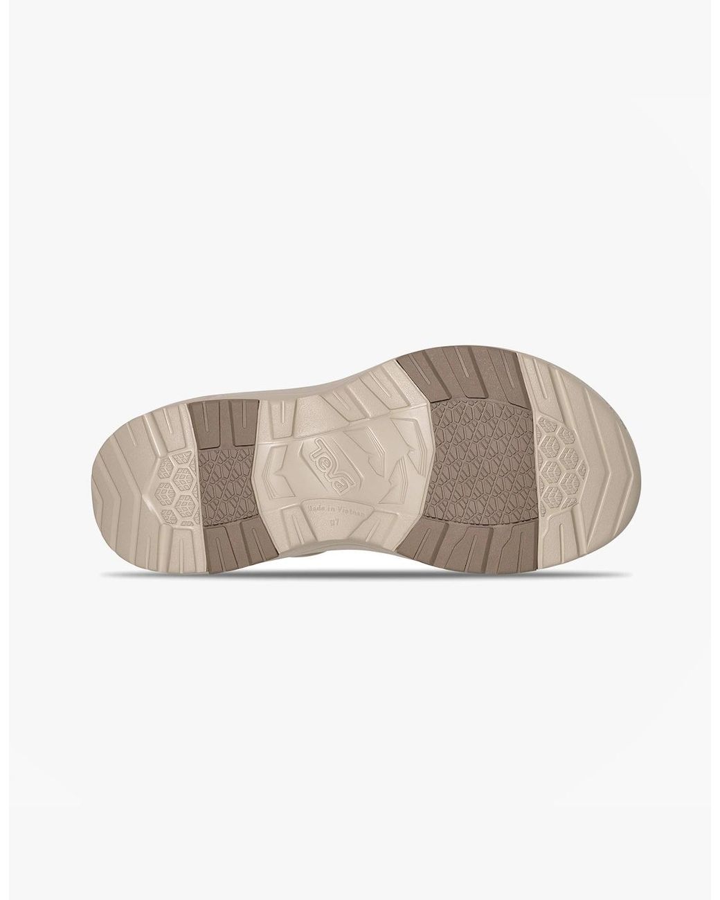 Teva White Apreaqua Drift Cross Strap Sandals Oyster