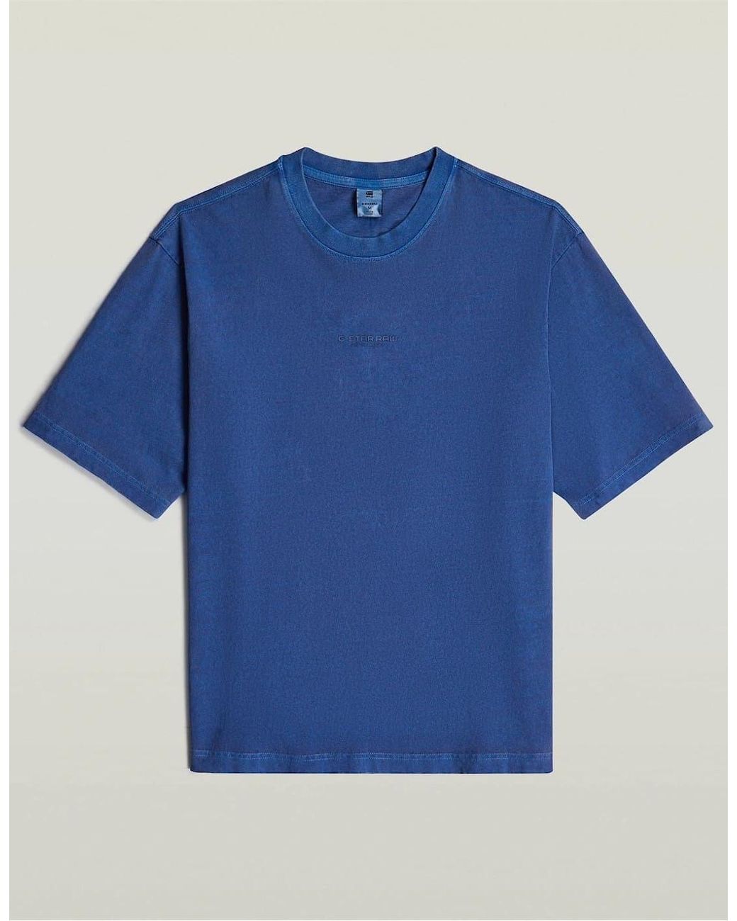 G-Star Blue Graphic Print T-Shirt for men